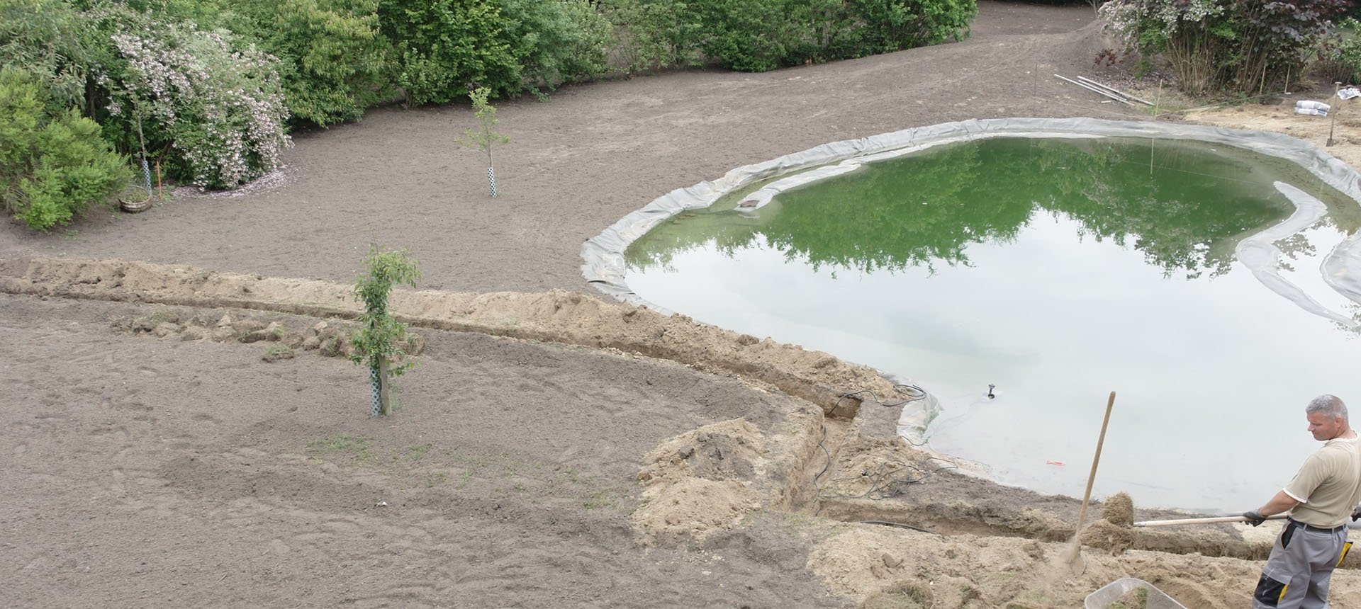 Neugestaltung eines Gartens GaLaDi